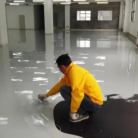 五指山防腐防静电地坪,防腐防静电自流平地坪